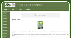 Desktop Screenshot of caravanandcampingireland.com
