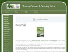 Tablet Screenshot of caravanandcampingireland.com